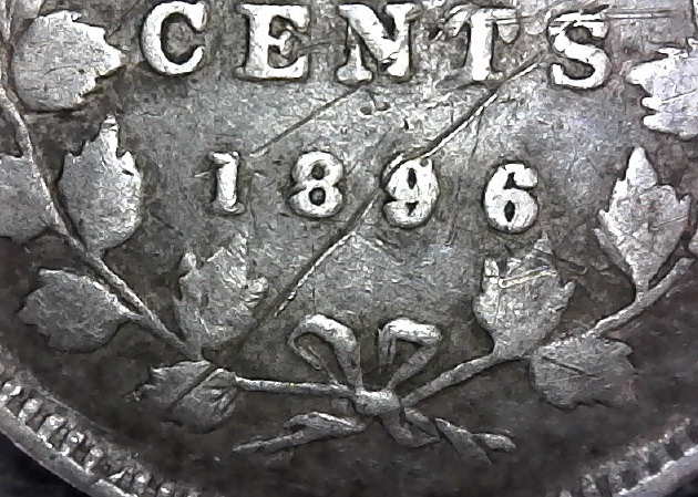 1896-Canadian-5-Cents----Re-Die-Crack-Verifications